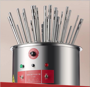 Secador de aire para vidrio, tubos de ensayo, baldeas, vasos de precipitados, secado de agua, acero inoxidable, uso en laboratorio - Product Image 4