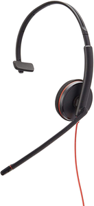 Poly Blackwire 3210 Monaurale USB-C zakelijke headset 28 mm luidspreker Ruisonderdrukkende microfoon SoundGuard Dynamische EQ Inline ControlOffice - Product Image 6