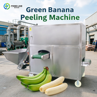 Machine voor het pellen van bananenhuid en machine voor het pellen van amandelschillen