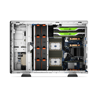 Dells EMC PowerEdge T550 5U Tower Server Int El Xeon Platinum prosesor 8360Y untuk manajemen Database perusahaan