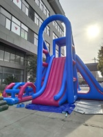 Château gonflable de videur adulte extérieur commercial grand saut cavalier toboggan combiné pour enfants maison de ventilateur de saut pour enfants adultes