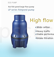 Pompe submersible Jebao série LP pour bassin à carpes koï, pompe à tuyau pour bassin de jardin à grand débit pour la circulation de l'eau des fermes piscicoles LP-16000~55000