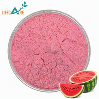 Voedingsmiddelkwaliteit bulk watermeloen fruitpoeder 100% puur watermeloen sap poeder 1kg zak watermeloenpoeder