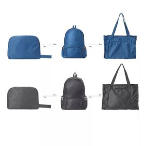 Sac à dos pliable ultraléger de voyage en plein air promotionnel et <span class=keywords><strong>pas</strong></span> <span class=keywords><strong>cher</strong></span>, en polyester imperméable, en stock - Product Image 5