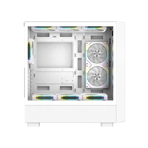 2025 thiết kế mới phía trước bảng gỗ loại máy tính chơi game ATX <span class=keywords><strong>Chassis</strong></span> Tương thích với 360mm CPU làm mát chất lỏng - Product Image 4