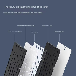 82-key tùy chỉnh 75% RGB Backlit cơ khí chơi game Bàn phím hợp kim nhôm cho <span class=keywords><strong>bluetooth</strong></span> không dây USB cho máy tính xách tay (sử dụng) - Product Image 5