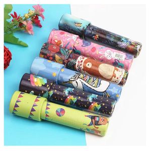 Children Gifts DIY Colorful Stretchable Rotating Magic Classic Kaleidoscope Toy - Product Image 1
