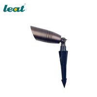 Projecteur LED 12V en laiton pour jardin, éclairage extérieur étanche pour pelouse, éclairage paysager, chemin, cour, lampe à piquet