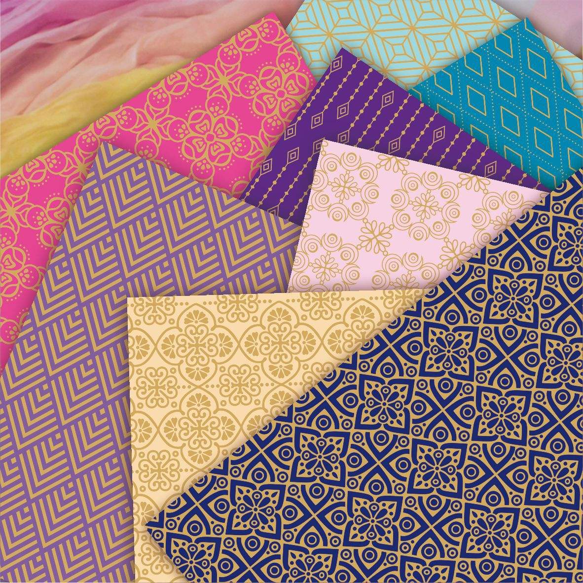 บลู โกลด์-8 ชิ้น