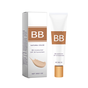 Crème <span class=keywords><strong>BB</strong></span> Hydratante Couleur Naturelle Correcteur Protecteur Maquillage Léger Base Isolante Fond de Teint Liquide Teint 30g Titane - Product Image 2