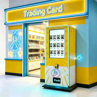 Fabricant de distributeurs automatiques de cartes d'anime commerciaux, fourniture en gros, distributeur personnalisé pour les distributeurs