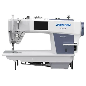 Wd- 2023 Plus Step Motor Lockstitch Sewing Machine Top Quality