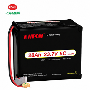 Batterie de drone LiFePO4 23,7 V 6S 28000 mAh, sûre et stable avec BMS intelligent pour pulvérisation FPV, longue durée de vol - Product Image 2