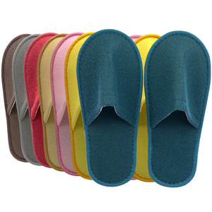 Pantuflas de Hotel Talla Única Antideslizantes para Casa de Huéspedes, Hogar, Viajes, con Logotipo Personalizable - Product Image 1