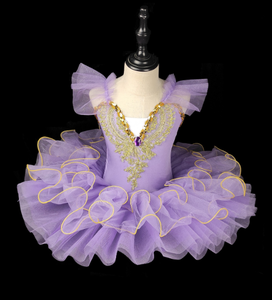 Popolare Abito da Ballo Classico di Alta Qualità, Tutù da Principessa per Spettacoli, Gonna da <span class=keywords><strong>Ballerina</strong></span>, Costume da Danza per Ragazze - Product Image 2