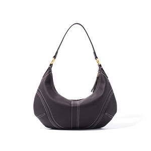 Bolsos de Mano para Mujer de Diseño Personalizado, Bolso Bandolera Tipo Hobo de Moda, Bolsos de Hombro de Cuero Genuino de Alta Calidad - Product Image 1