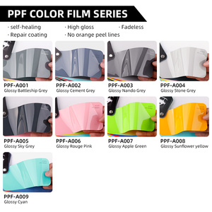 Film de protection de peinture pour voiture en vinyle auto-cicatrisant PPF noir <span class=keywords><strong>flash</strong></span> or 1,52 x 17 m, film de protection de couleur TPH, film de changement de couleur - Product Image 4