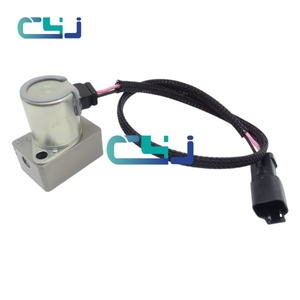 Hydraulic Pump Solenoid Valve <b>Pilot</b> Valve 702-21-57400 702-21-57500 702-21-58100 for PC200-7 PC220-7 PC200-8 PC300-8 Excavator - Product Image 1