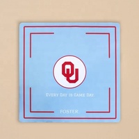 Jeu de Mahjong américain de l'Université de l'Oklahoma, tuiles de Mahjong, ensemble en acrylique double couche de qualité supérieure, souvenir universitaire pour les anciens étudiants