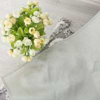 Vente en gros de rideaux en tulle décoratifs brillants pour fenêtres de salon, rideaux pour la maison
