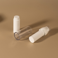 Bouteilles de distributeur de crème sans air de haute qualité 30ml/50ml/100ml PP Conception remplaçable pour les pots de crème pour le visage en PP vides pour les soins de la peau