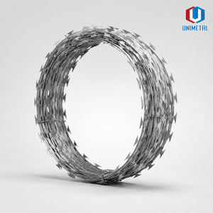 Alambre de púas de un solo filo totalmente personalizable, cualquier calibre, cualquier revestimiento, para la <span class=keywords><strong>defensa</strong></span> de límites de villas - Product Image 2