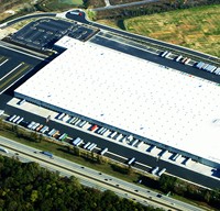 Entrepôt frigorifique pour produits laitiers, bâtiment de stockage de produits laitiers, installation de la chaîne d'approvisionnement alimentaire, structure en acier préfabriquée