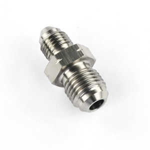 Conector de Freno de Acero Inoxidable AN3 M12, Rosca Doble 3/8x24 UNF, Junta Rotatoria para Actualización y Reequipamiento - Product Image 1