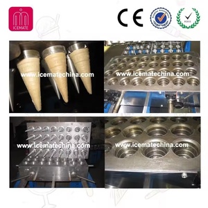 Máy làm kem ốc quế mini cho doanh nghiệp nhỏ, máy làm kem ốc quế Cornet De Glace để bán - Product Image 6