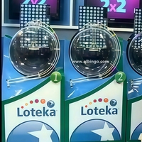 Máquina de Bingo Aerodinámica Personalizada con Logotipo de Marca para Entretenimiento Interactivo en Vivo