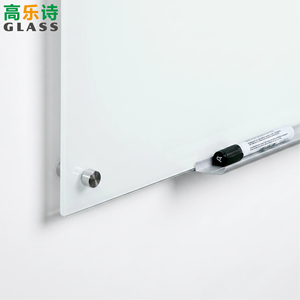 Tableau blanc magnétique en verre imprimé sur mesure, 4 mm, sans cadre, suspendu, effaçable à sec, 45x60 cm, avec plateau pour stylos, <span class=keywords><strong>calendrier</strong></span> hebdomadaire <span class=keywords><strong>de</strong></span> bureau - Product Image 5