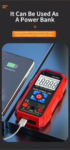 FS-301C מלא פונקציה נטענת הדיגיטלי מודד 1000V 10A מעל טווח הגנה מודד - Product Image 6