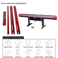 Presse plieuse magnétique de marque modèle 3200E, plieuse de tôles de haute qualité, pliage électromagnétique de l'aluminium, 3200 mm, semi-automatique