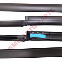 Moulures de pare-brise extérieur, moulures de finition latérales de toit, côté gauche et droit, pour Toyota 4Runner/Hilux Surf 2003 2004 2005 2006 2007 2008 2009