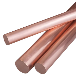 8mm 12mm 16mm Đường kính đồng trái đất Thanh c10100 c11000 không hợp kim vòng công nghiệp xây dựng mặt đất thanh giá mỗi kg - Product Image 1