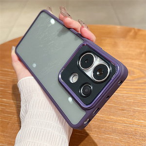 MRRSIWEI For Xiaomi Redmi Note 14 Case For Women Girls, Luxury Plating Bling Glitter Sparkle Flowers Shockproof Case With Ring Stand For Xiaomi Redmi Note 14.Flowers Purple - View #2
