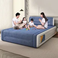 Cama Infantil Tipo Litera, Sofá Cama Completo, Plegable, de Lujo, Minimalista, Ahorra Espacio, con Estructura de Madera y Cuero Sintético, Marca OEM, Origen Jiangxi