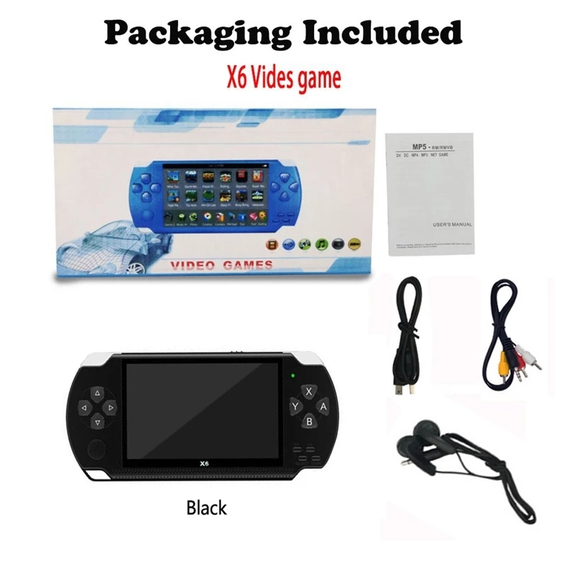 Console de jeu vidéo portable rétro R36S, 64 go, écran IPS de 3.5 pouces, console de jeu portable, open source, Linux, cadeau Console de jeu vidéo portable rétro R36S, 64 go, écran IPS de 3.5 pouces, console de jeu portable, open source, Linux, cadeau