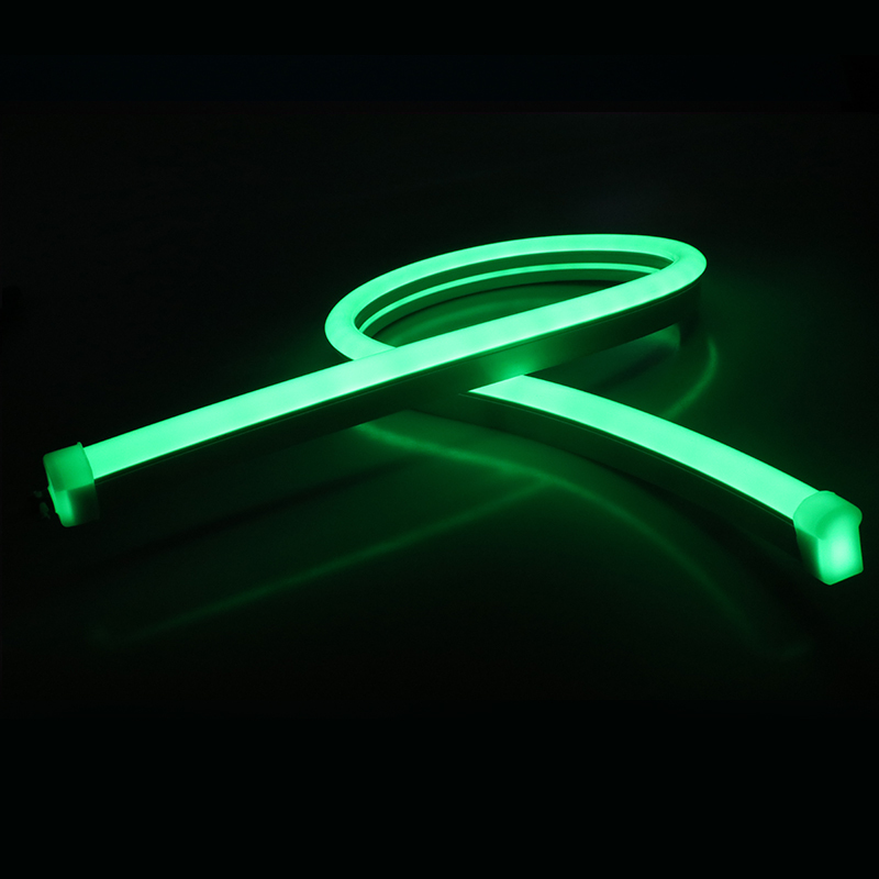 LED Strip Rope Light 12V/24V Food Grade Silicone 12x25mm Mono Ultra Bright Neon Flex IP65 Landscape Lighting Dimmable 5-Year · image 3