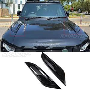 Cubiertas de Rejilla de Ventilación Delantera para Parachoques de Coche, Kit de Carrocería Inferior para Land Rover Defender 90 110 130 2020-2025, Accesorios para Coche - Product Image 1