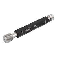 Tapón de Rosca Métrico, medidor de diámetro de paso de rosca, Go And No Go 4H 5H 6H 7H 8H