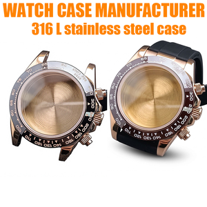 Caja de Reloj con Movimiento VK63 al por Mayor, Caja de Reloj Cronógrafo de Cuarzo Multifuncional de Acero Inoxidable 316L con Cristal de Zafiro, Fabricante de Cajas de Reloj - Product Image 3