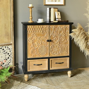 Mueble de Madera Maciza de Diseño Nuevo, Estilo Antiguo, para Sala de Estar o Entrada, con Puertas y Cajones, para Uso en Hoteles y Apartamentos - Product Image 5