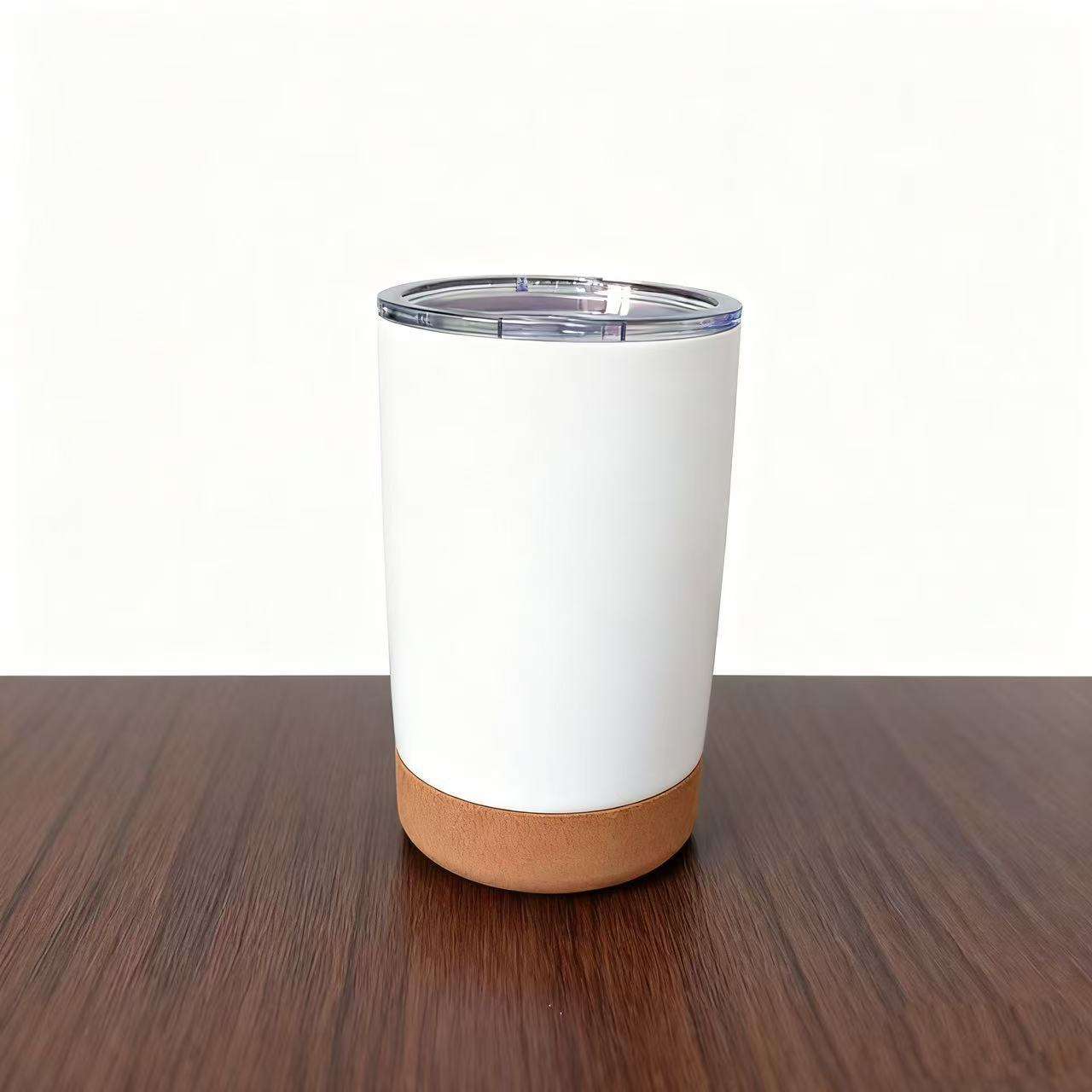 ฐานไม้ก๊อกสีขาว ขนาด 12 ออนซ์