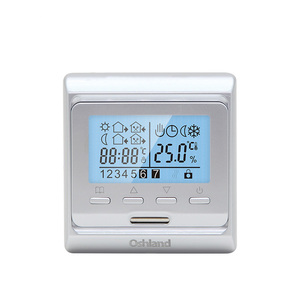 Termostato Digital para Calefacción por Suelo Radiante, Termostato de Habitación con Cable, Termostato Bimetálico, Interruptor de Control de Panel Universal, Control de Temperatura - Product Image 1
