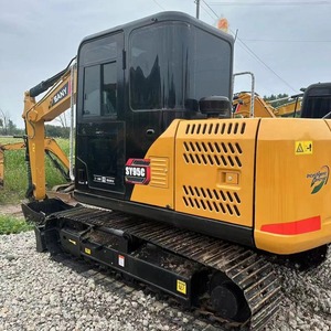 Vente de marque supérieure de la Chine SANY SY95C petite mini pelle 9 tonnes excavatrices d'occasion SY95C SY125C SY135 pelle à godet vendre comme Offre Spéciale - Product Image 1