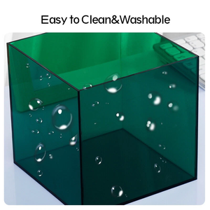 Bespoke đầy màu sắc Acrylic lồng khối 5 mặt hộp hiển thị cho văn phòng văn phòng phẩm trang trí hình hiển thị đạo cụ hình ảnh đứng - Product Image 5