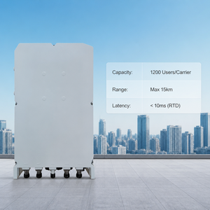 สถานีฐาน 5G GNB กำลังสูง 4x60W N41 Sub-6GHz 1500Mbps แบบรวม GNodeB สำหรับภายนอกอาคาร รองรับ 5G SA สำหรับ <span class=keywords><strong>WISP</strong></span> - Product Image 1