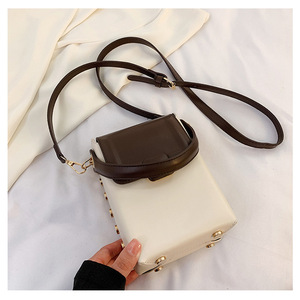 Manufacturer Summer New Crossbody Bag Bucket Student Girl Mobile Phone Bag Personality <b>Square</b> Box Shoulder Bags Women Tanjing - Product Image 2