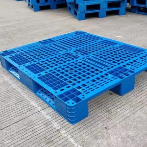 Palette en plastique 1311 1312 1313, motif quadrillé, entrée 4 voies, pour rayonnage, stockage en entrepôt, charge statique 4000 kg, charge dynamique 2T - Product Image 4